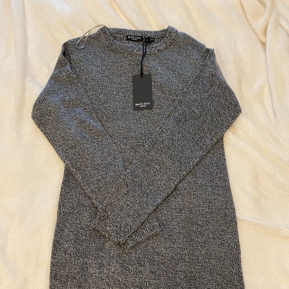 Grey Sweater Dress